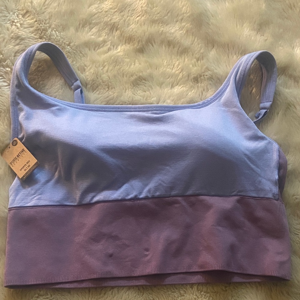 PINK Victoria's Secret Lavender and Lilac Sports Bra